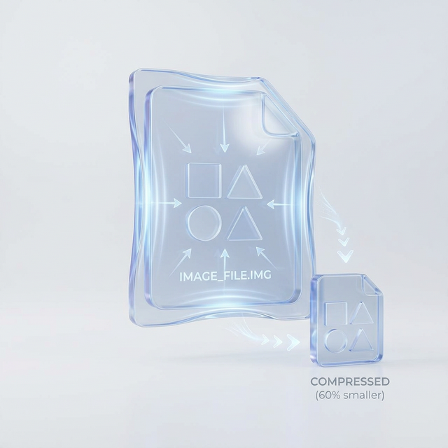 Reduza o tamanho do PNG para o adaptar ao seu conteúdo